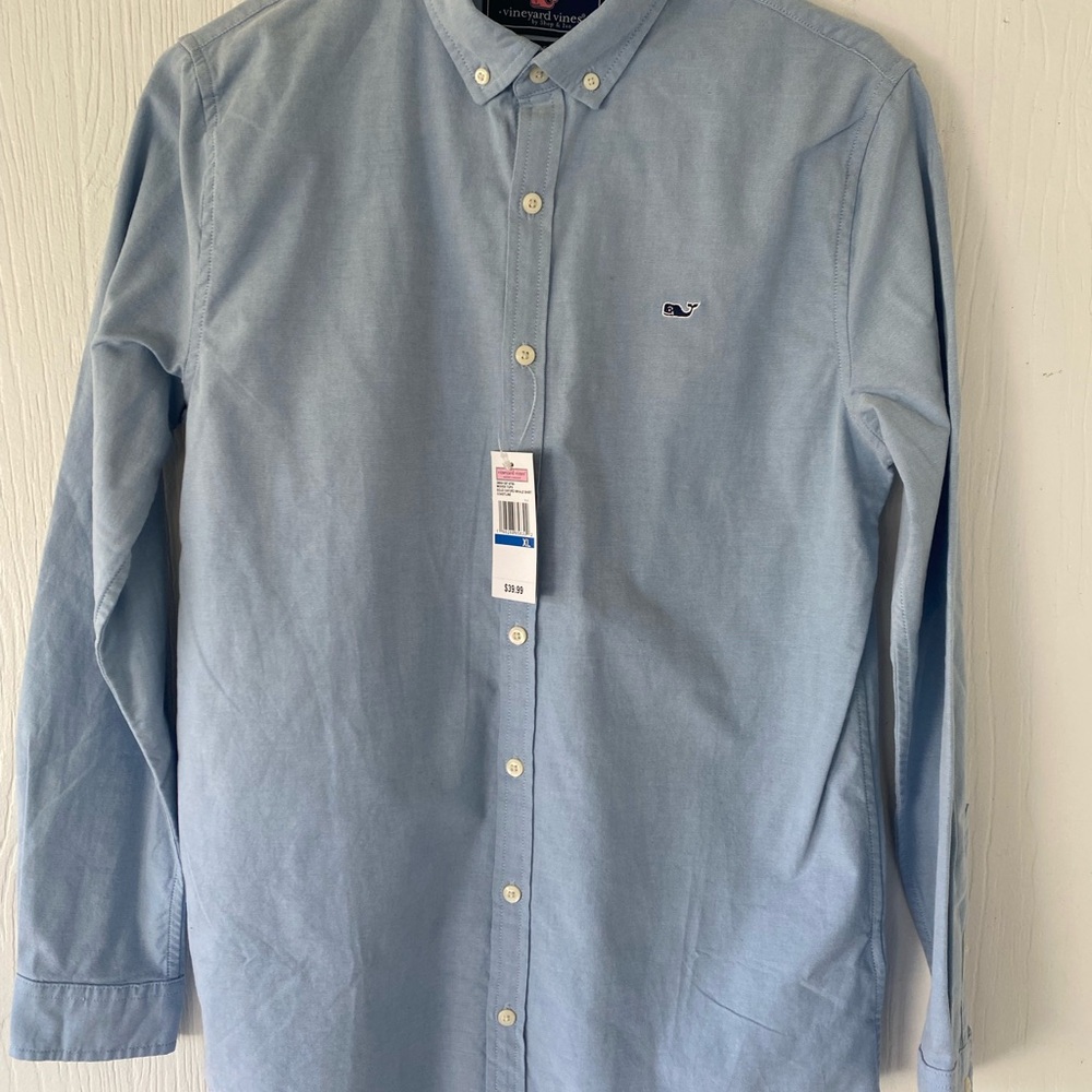 NWT Vineyard Vines Boys XL Whale Shirt